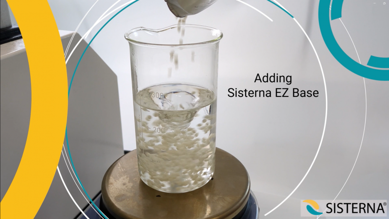 Sisterna EZ Base water phase processing method